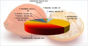 Tángelos Perú Exportación 2025 Septiembre
