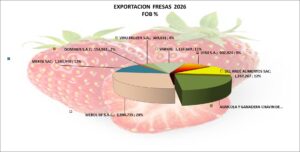 Fresas Perú Exportación 2026 Febrero